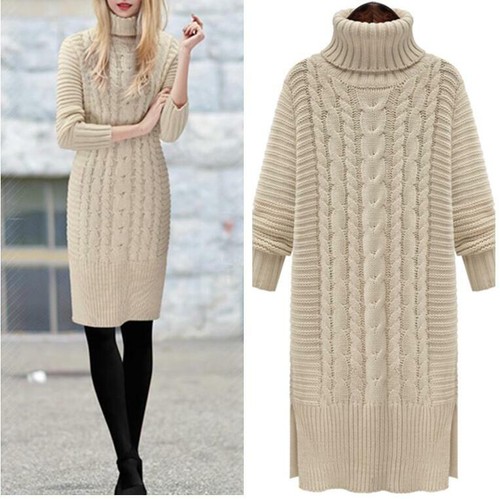 loose fitting sweater dress